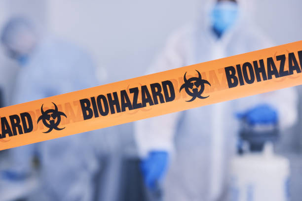 Professional Infectious Disease Decontamination technician working in Orange Cove, CA